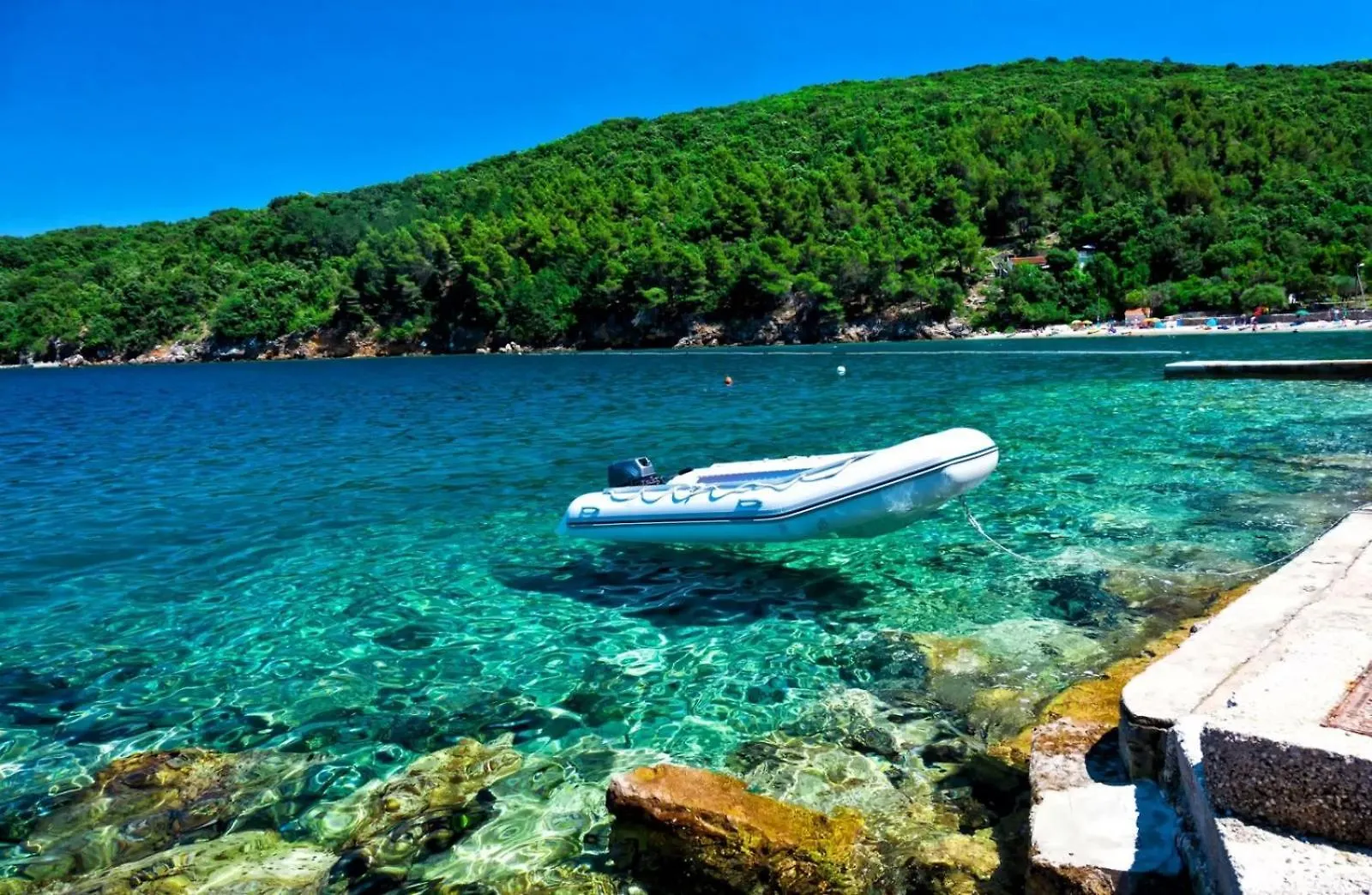 Studio Apartment In Cres With Terrace, Air Condition, Wifi, 5206-2